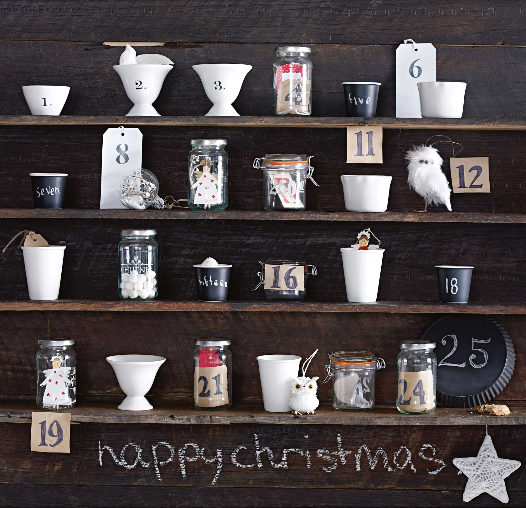 Yule Love this Domayne's DIY Advent Calendar Domayne Style Insider