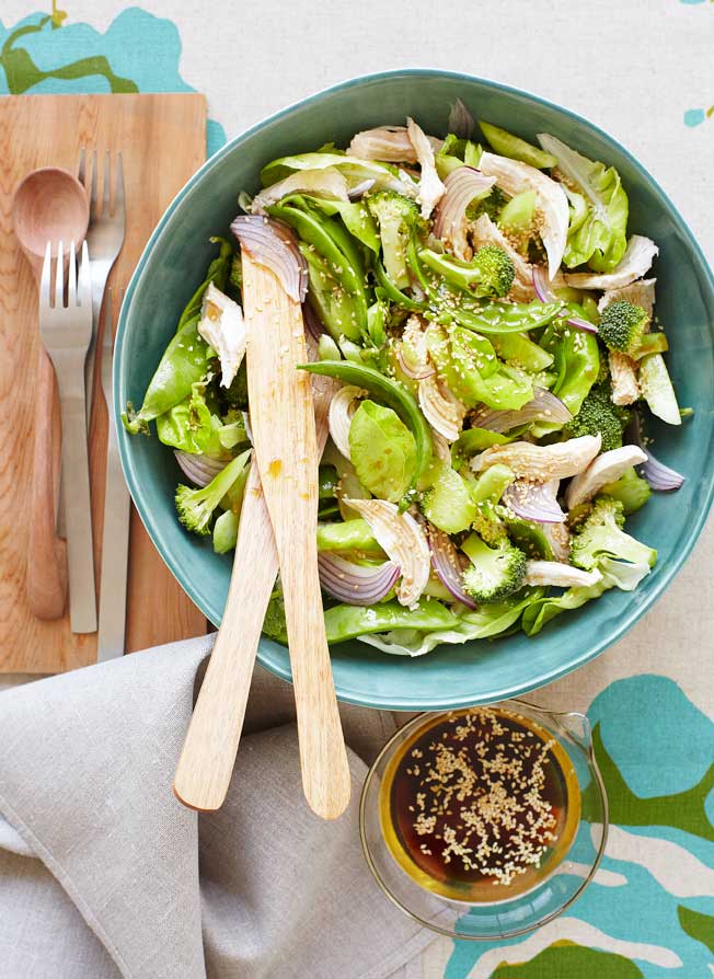 Mason Jar Asian Chicken Salad - Domayne Style Insider