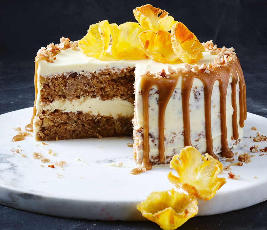 Sticky Caramel Pear Dessert Cake - Domayne Style Insider